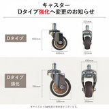 キャスターD強化タイプへの仕様変更