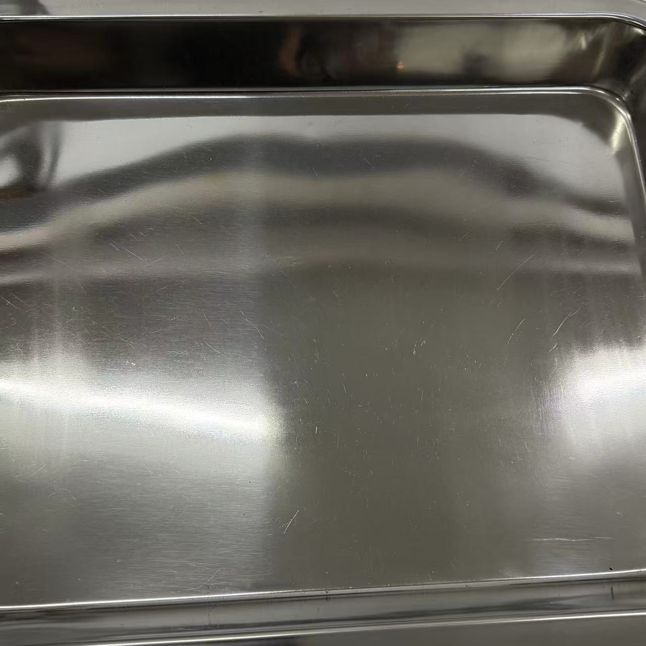 アウトレット 3段ウッドワゴン ステンレストレイ3枚 キャスター付き(BR)【完成品出荷】OL2140 通常価格￥19,580