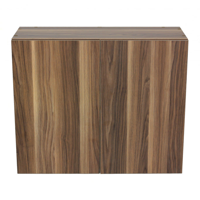 ダークブラウンウッド色フラットシャンプーキャビネット【上台】