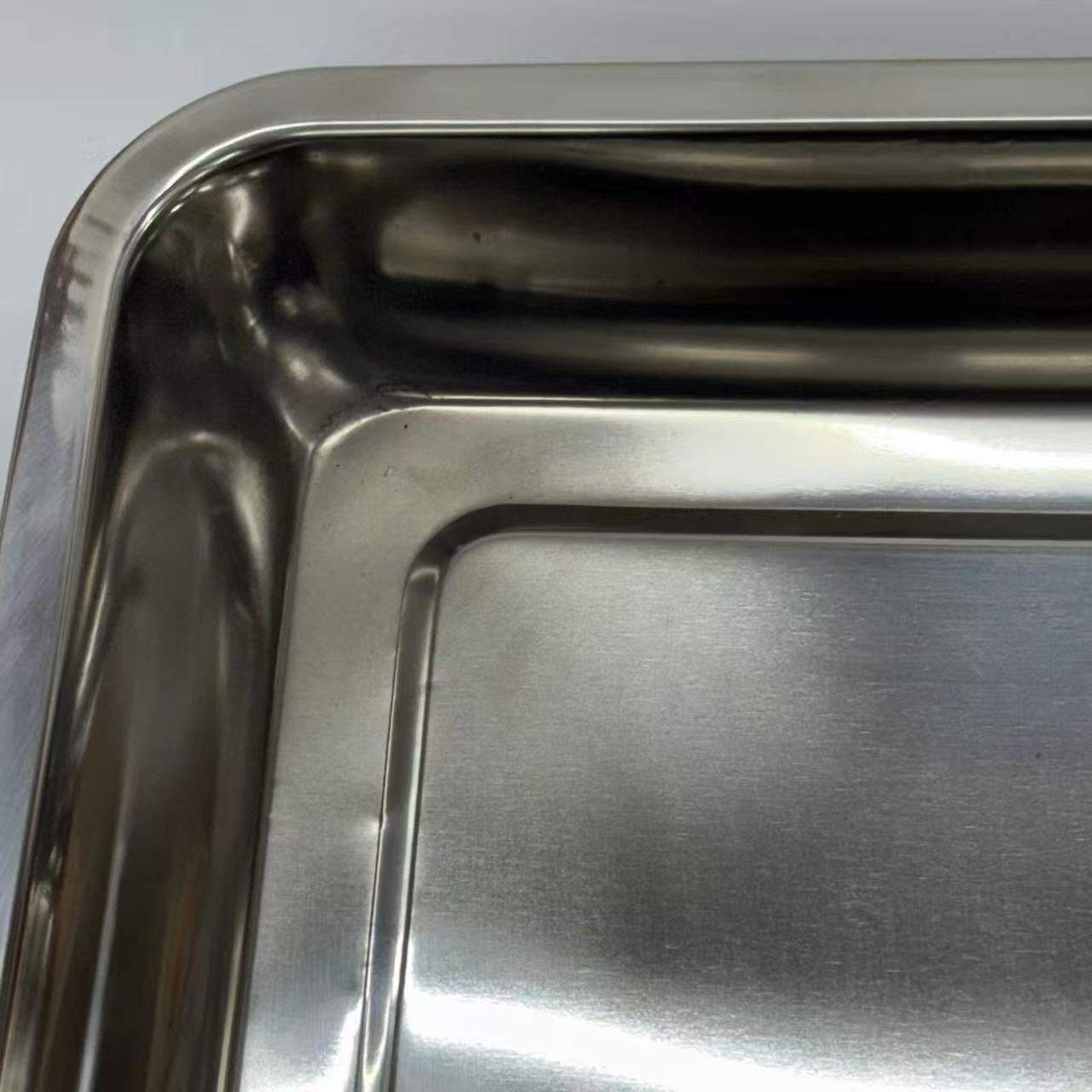 アウトレット 3段ウッドワゴン ステンレストレイ3枚 キャスター付き(BR)【完成品出荷】OL2142 通常価格￥19,580