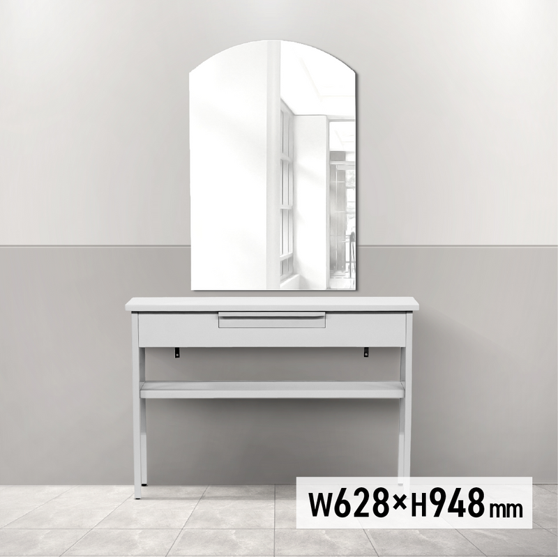 ウォールアートミラーのサイズ表：h948xw628