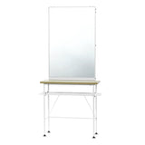 【ローガン】ベージュ色アイアンドレッサー　斜め