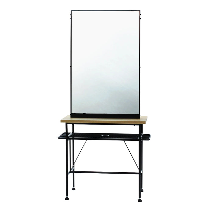 【ローガン】黒色アイアンドレッサー　斜め