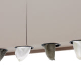 フラットシャンプーキャビネット【上台】扉2枚　高さ450　幅810　ASG