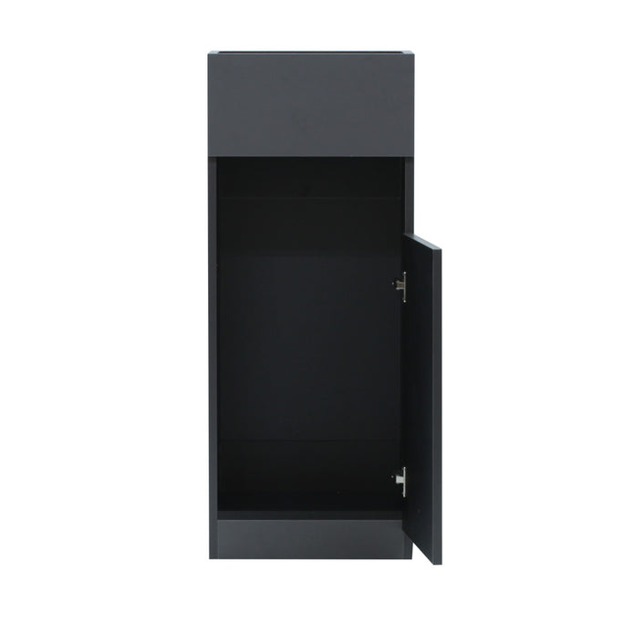 フラットシャンプーキャビネッ【下台 】DGY 405mm 下台内部