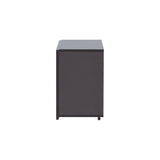 フラットシャンプーキャビネット 組立式【上台】扉2枚　高さ450　幅810　DGY