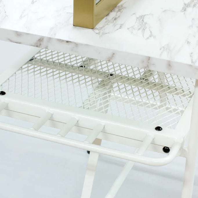 ベージュ色アイアンドレッサーの詳細写真【ローガン】