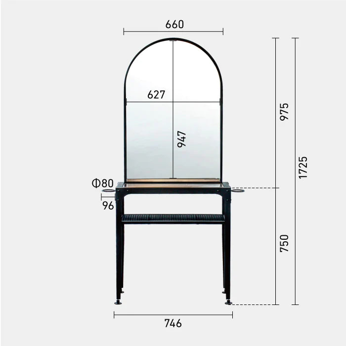 ロジェ片面 アーチ