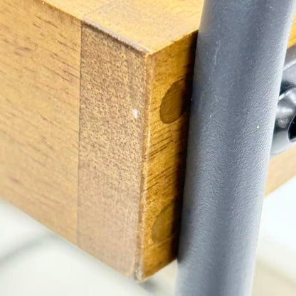 アウトレット 3段ウッドワゴン ステンレストレイ3枚 キャスター付き(BR)【完成品出荷】OL2141 通常価格￥19,580