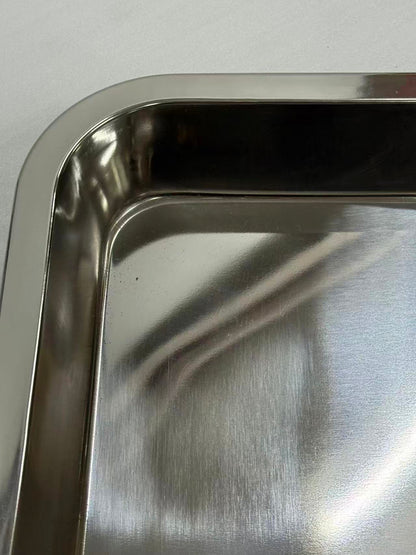 アウトレット 3段ウッドワゴン ステンレストレイ3枚 キャスター付き(BR)【完成品出荷】OL2138 通常価格￥19,580