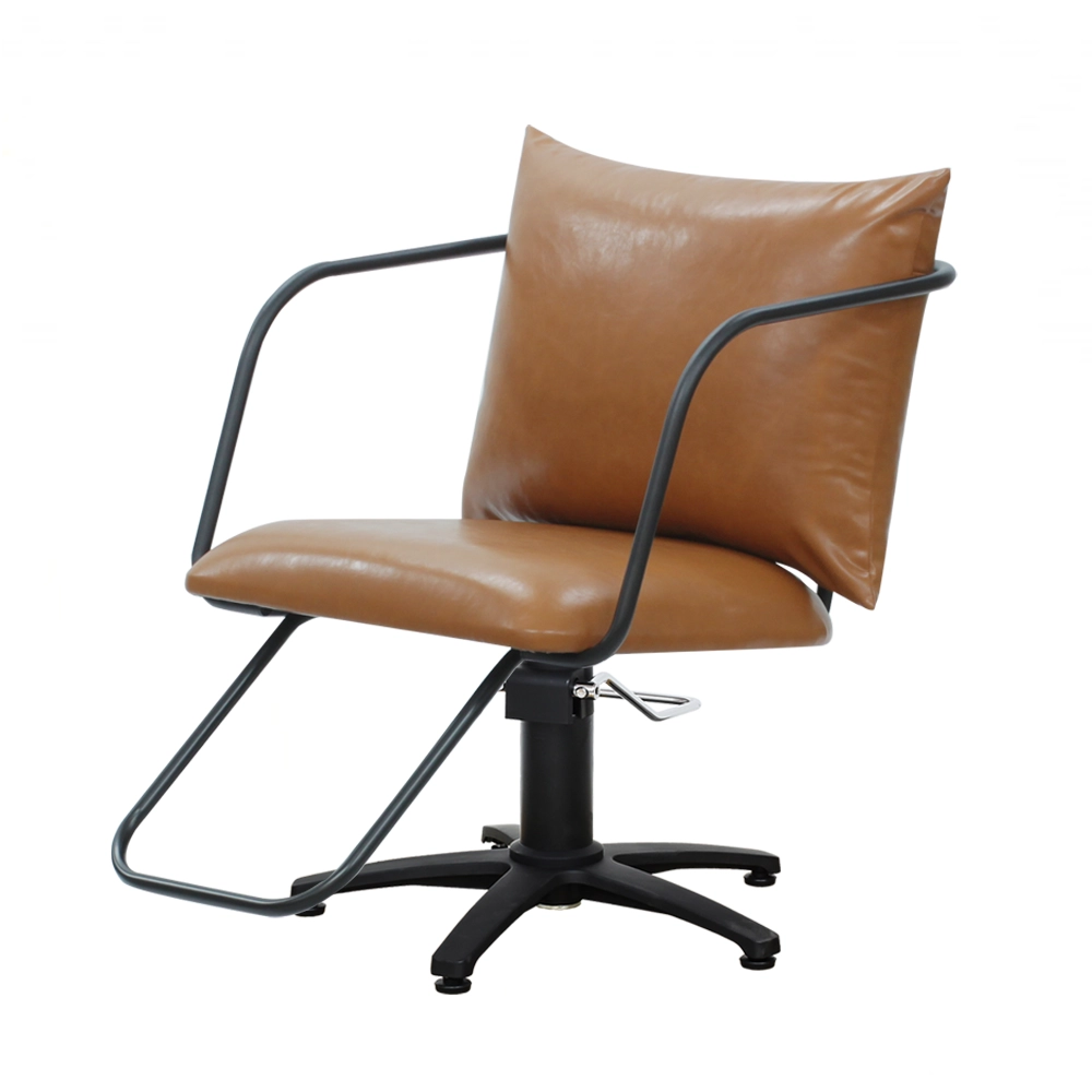 スタイリングチェア【エノラ】ブラック　斜め_03