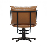 スタイリングチェア：エノラ（ブラック）