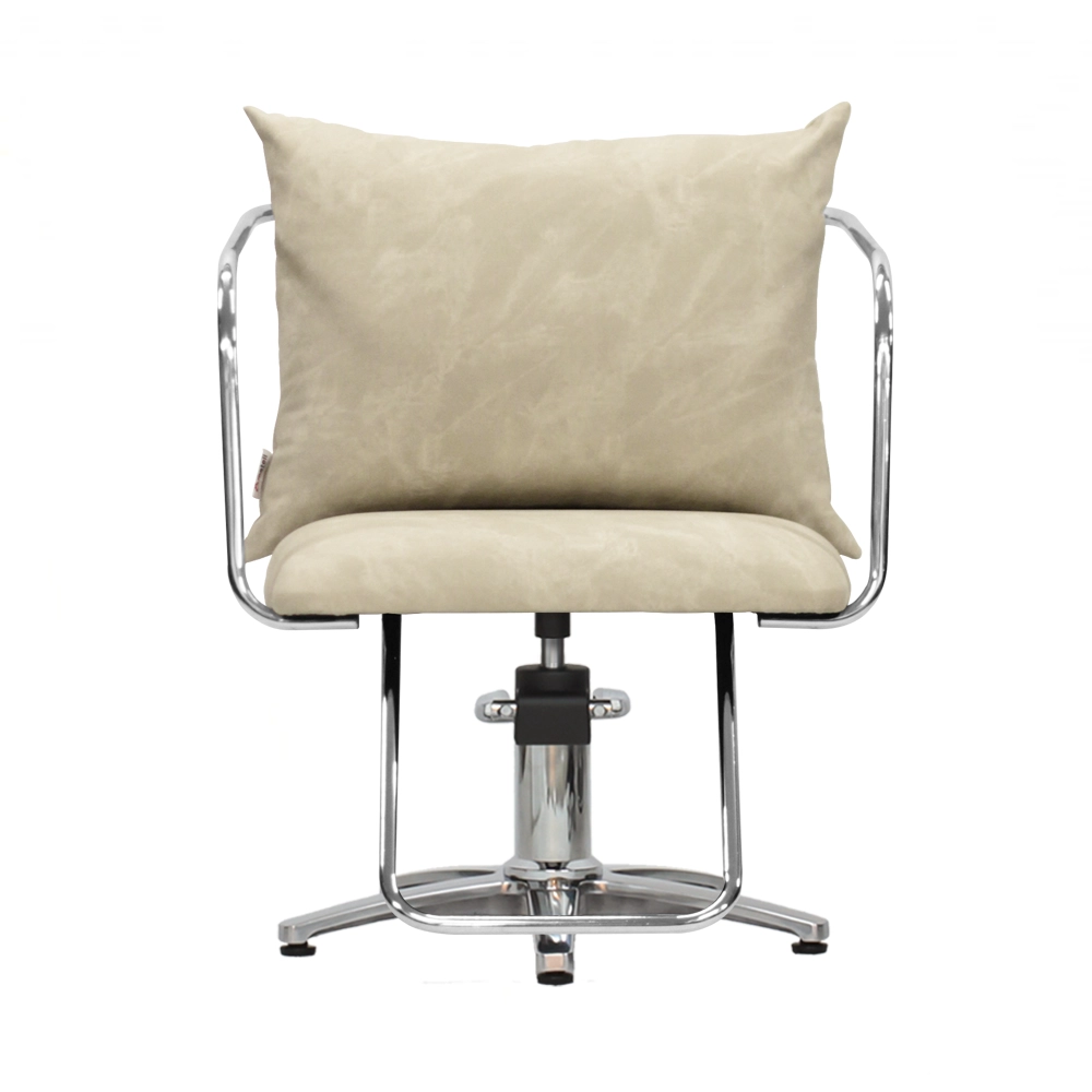 スタイリングチェア【エノラ】ベージュ　正面