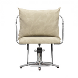 スタイリングチェア【エノラ】ベージュ　正面