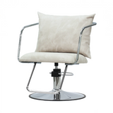 スタイリングチェア：エノラ（クローム）