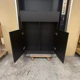 アウトレット フラットシャンプーキャビネット 下台(BK) OL2238【完成品出荷】 通常価格￥40,480