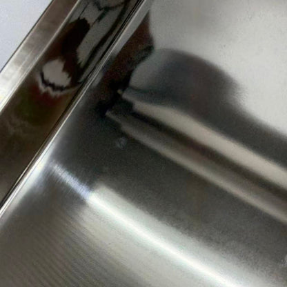 アウトレット 3段ウッドワゴン ステンレストレイ3枚 キャスター付き(BR)【完成品出荷】OL2141 通常価格￥19,580