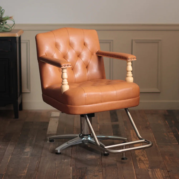 マテリ リベット（キャメル）丸ベース セット椅子 マテリ リベット（キャメル）丸ベース セット椅子 マテリ リベット