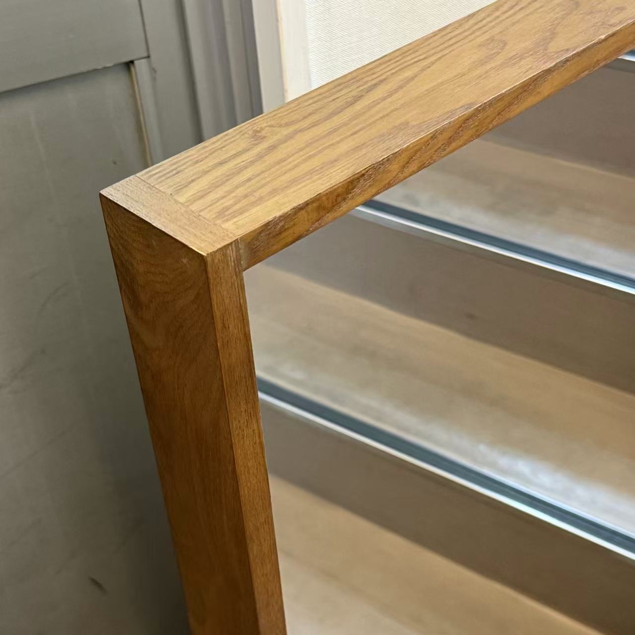 アウトレット スクエアミラー ドレッサー上台 (BR）OL2180