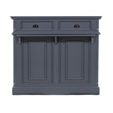 グレー色レジカウンター　正面