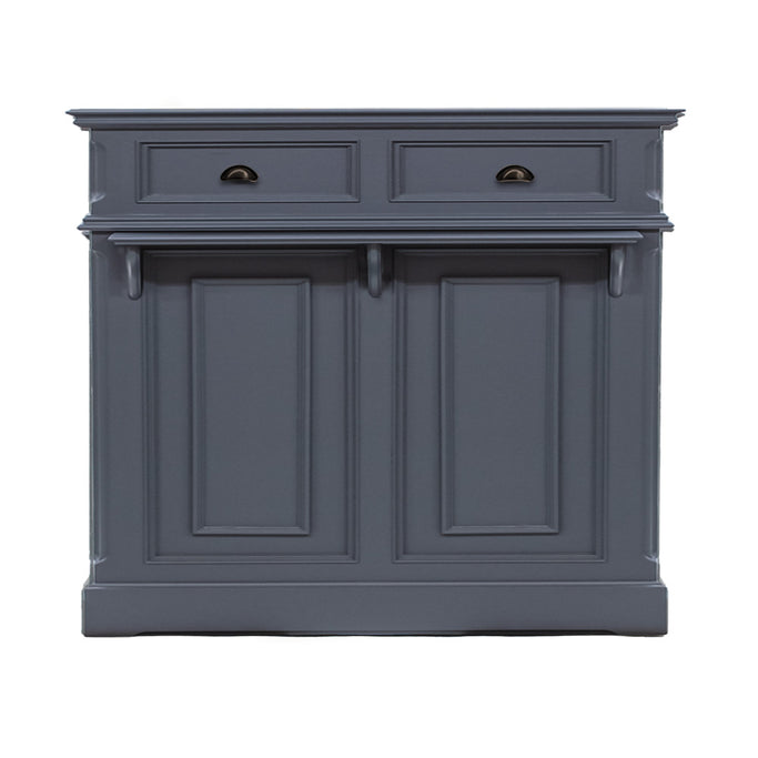 グレー色レジカウンター　正面