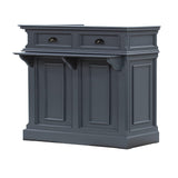 グレー色レジカウンター　斜め