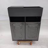 アウトレット シャンプーキャビネット 下台(GY) OL2110【完成品出荷】 通常価格￥43,780