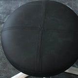 ブラック色鋲なしスツールの詳細