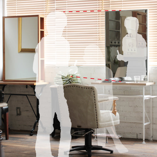 スタイリストを意識した高さ