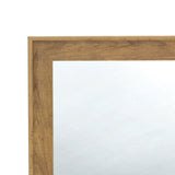 ウッド調 壁面ミラーの詳細