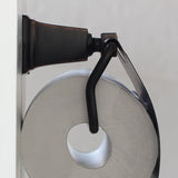 トイレットペーパーホルダーの横面