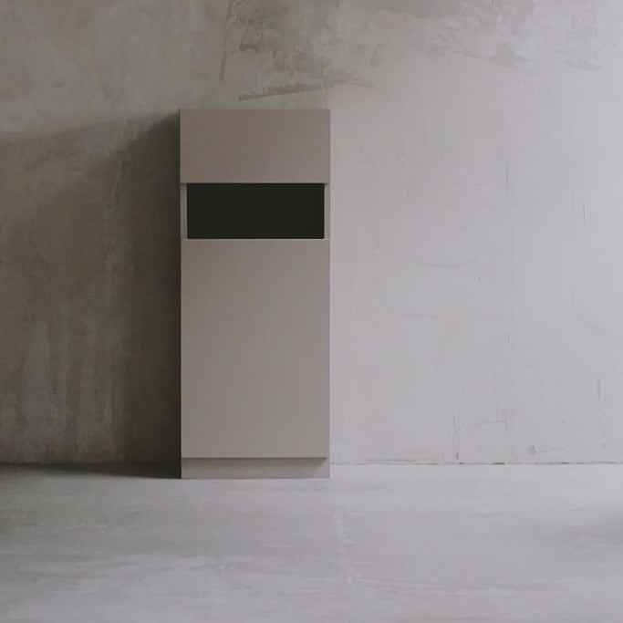 フラットシャンプーキャビネット 【下台】扉1枚 動画