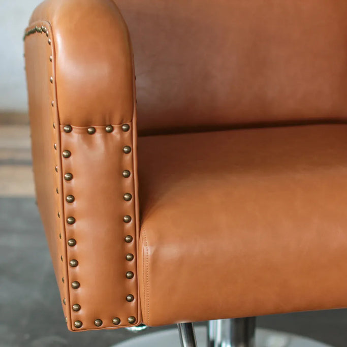 キャメルのセットチェア クイーンⅡの詳細写真　側面