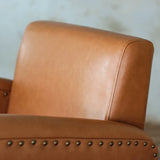 キャメルのセットチェア クイーンⅡの詳細写真　背面