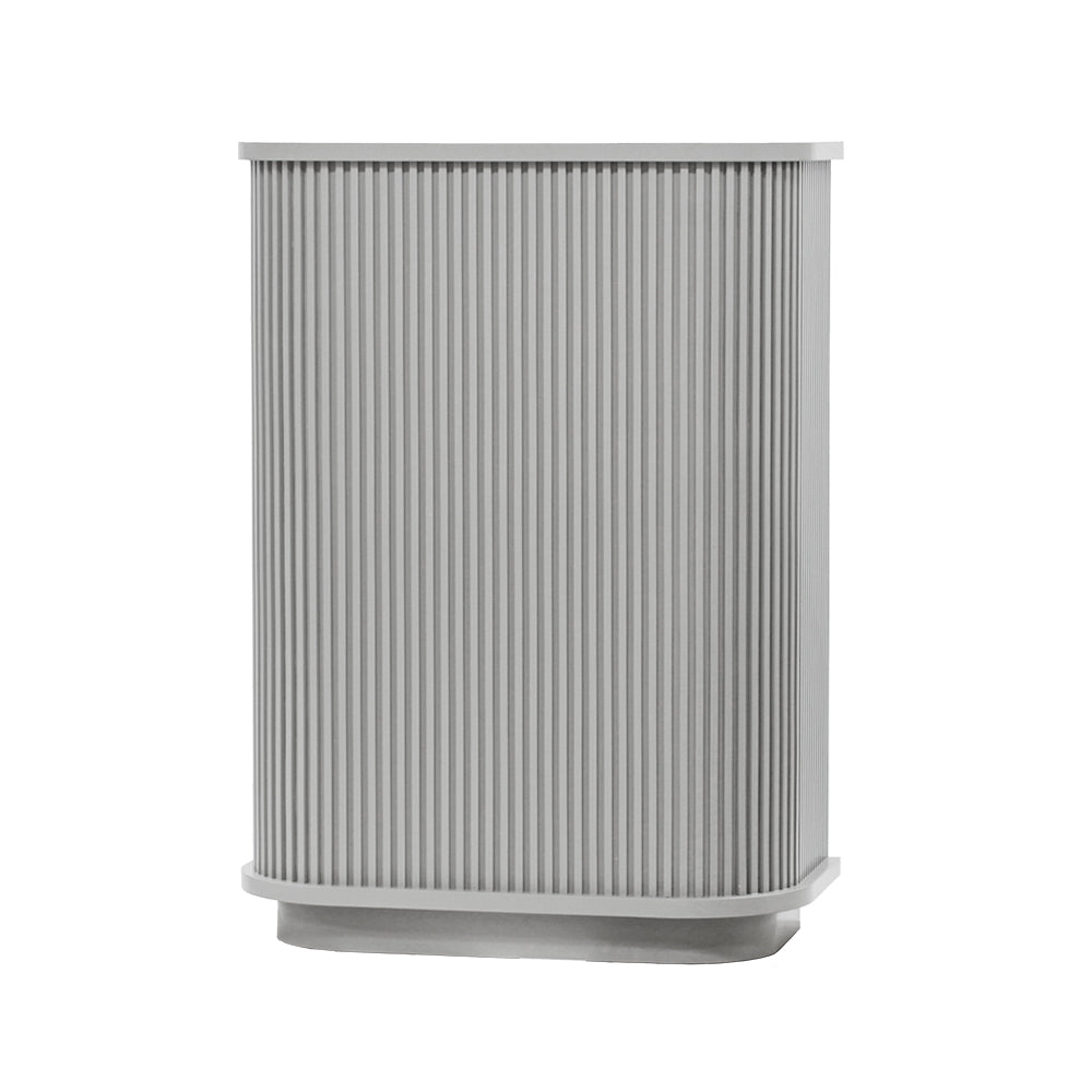 グレイッシュ色おしゃれなレジカウンター【カミラ　800】斜め