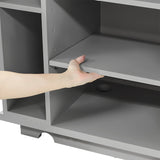 グレイッシュ色おしゃれなレジカウンター【カミラ　800】ディテール