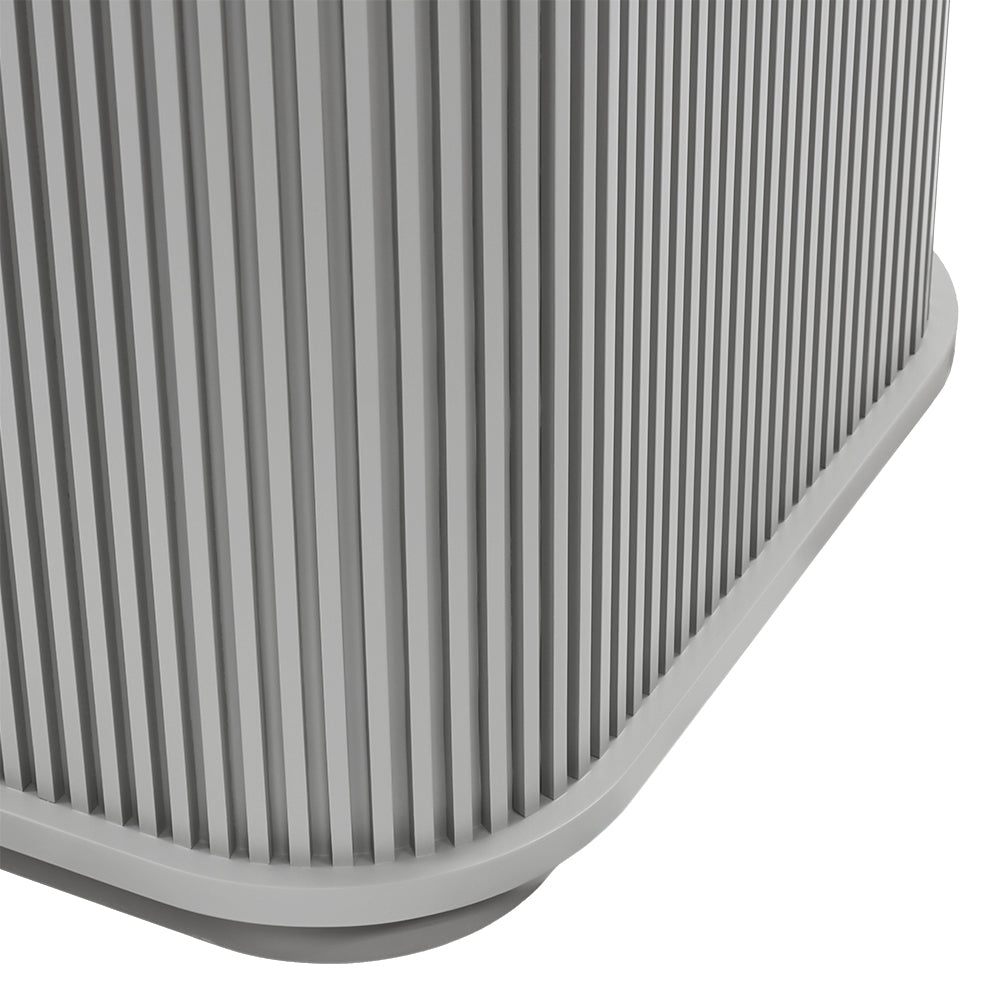 グレイッシュ色おしゃれなレジカウンター【カミラ　800】ディテール