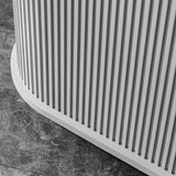 グレイッシュ色おしゃれなレジカウンター【カミラ 1000】ディテール