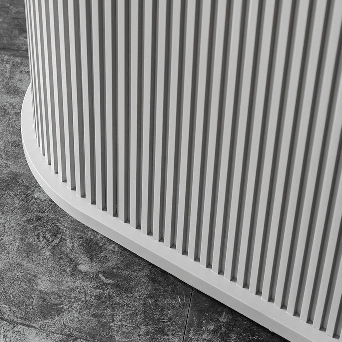 グレイッシュ色おしゃれなレジカウンター【カミラ 1000】ディテール