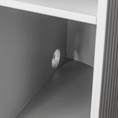 グレイッシュ色おしゃれなレジカウンター【カミラ 1000】ディテール