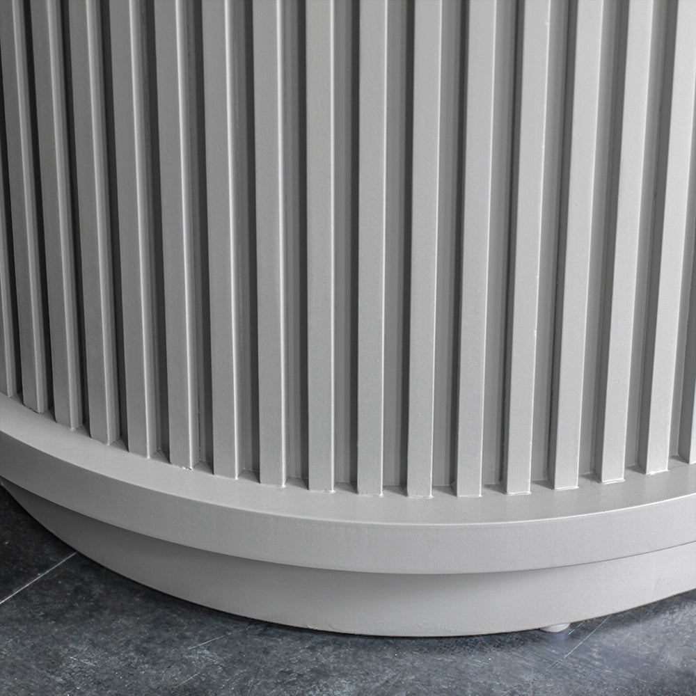 グレイッシュ色おしゃれなレジカウンター【カミラ 1000】ディテール