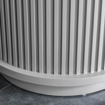 グレイッシュ色おしゃれなレジカウンター【カミラ 1000】ディテール