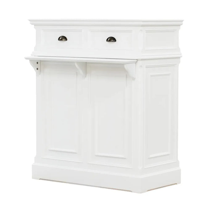 白色レジカウンター