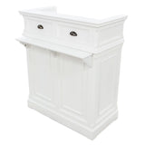 白色レジカウンター