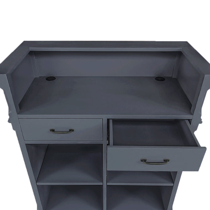 グレー色レジカウンターの詳細