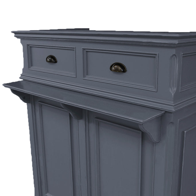 グレー色レジカウンターの詳細