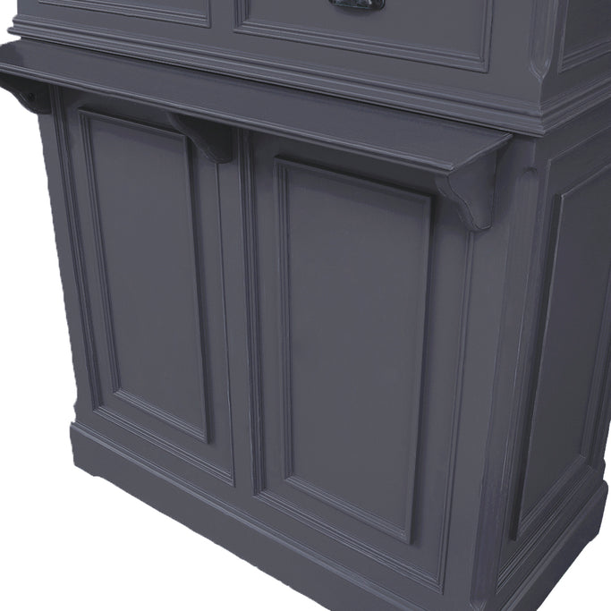 グレー色レジカウンターの詳細