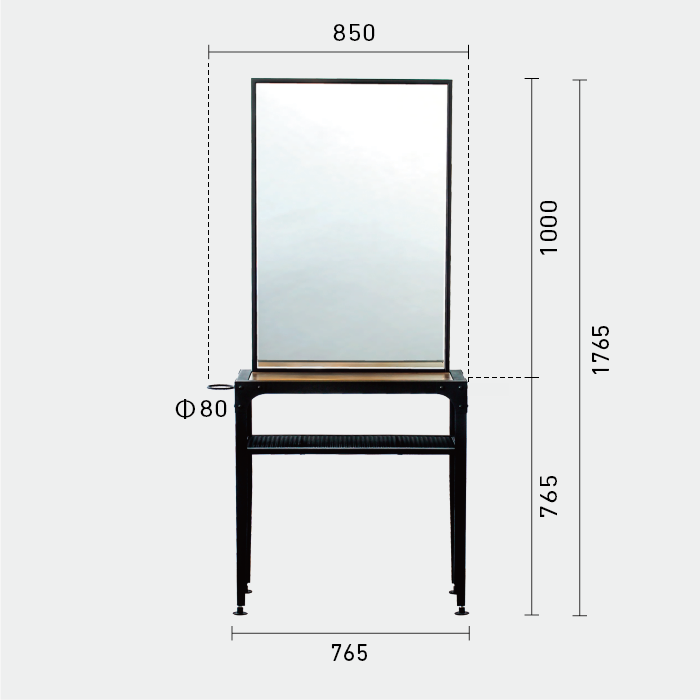 ロジェ片面 スクエア