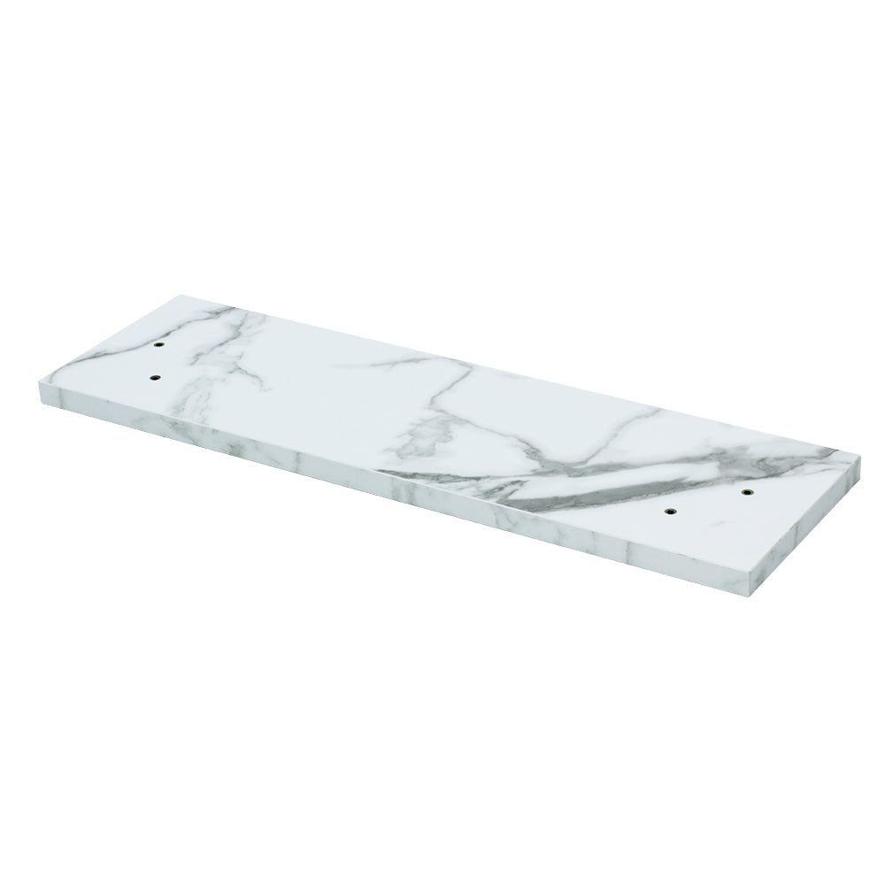 美容室 セット面になるストーンカラーウォールシェルフ　裏面