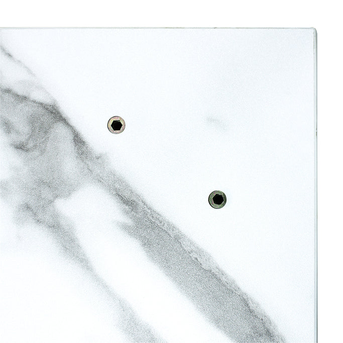 美容室 セット面になるストーンカラーウォールシェルフ ディテール